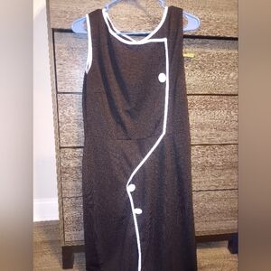 Bettie Page by Tatyana Black Midi Dress XXL